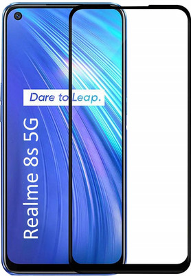 GDBUY Edge To Edge Tempered Glass for Realme 8s 5G, Realme 8s, realme 8s 5g, realme 8s, Realme 8s 5g(Pack of 1)