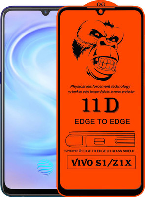 TOPTEMPER Edge To Edge Tempered Glass for VIVO Z1X(Pack of 1)