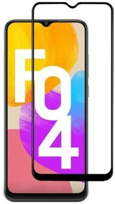 O2MG Edge To Edge Tempered Glass for SAMSUNG Galaxy F04, SAMSUNG F04(Pack of 1)