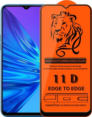 Forego Edge To Edge Tempered Glass for realme C25(Pack of 1)