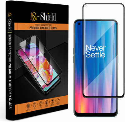 MS-Shield Edge To Edge Tempered Glass for OnePlus Nord CE 2 5G(Pack of 1)