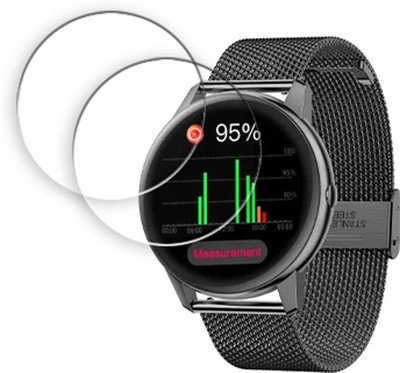 ARBAN Edge To Edge Tempered Glass for French Connection Full Round Smartwatch R3-B Pro SMARTWATCH SCREEN GUARD(Pack of 2)