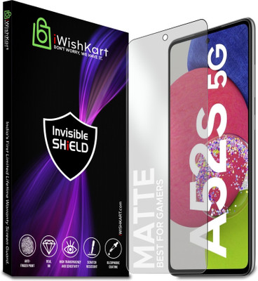 iWishKart Edge To Edge Tempered Glass for SAMSUNG A52s, SAMSUNG A52s 5G, SAMSUNG Galaxy A52s, SAMSUNG Galaxy A52s 5G, 0.3mm Mat / Matte(Pack of 1)