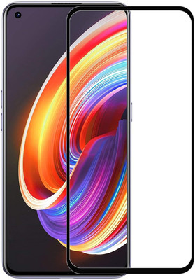 EITANSHA CREATION Edge To Edge Tempered Glass for Realme X7 Pro, realme X7 Pro(Pack of 1)