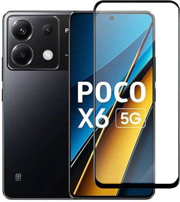 Flipkart SmartBuy Edge To Edge Tempered Glass for POCO X6 5G(Pack of 1)