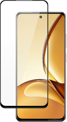 Vatsin Edge To Edge Tempered Glass for Realme C63 5G(Pack of 1)