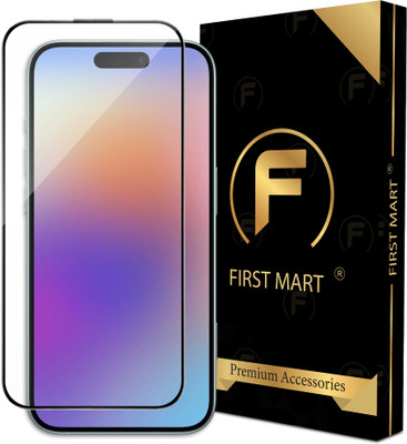FIRST MART Edge To Edge Tempered Glass for iPhone 17, Apple iPhone 17(Pack of 1)