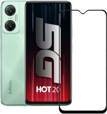 Chronic Edge To Edge Tempered Glass for Infinix HOT 20 5G(Pack of 1)
