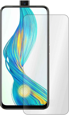 FlipSmartGuard Edge To Edge Tempered Glass for Realme X(Pack of 1)