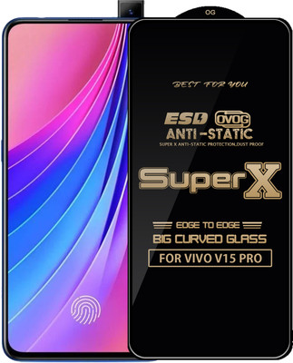 Qyist Edge To Edge Tempered Glass for VIVO V15 PRO(Pack of 1)