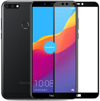 Resolute Edge To Edge Tempered Glass for Huawei Y7 Prime 2018, 11D Glass(Pack of 1)