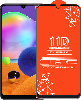 Qyist Edge To Edge Tempered Glass for Samsung Galaxy A31(Pack of 1)