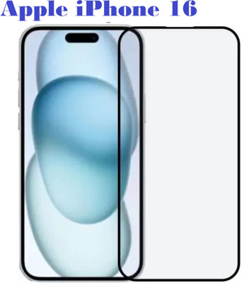 welldesign Edge To Edge Tempered Glass for Apple iPhone 16(Pack of 1)