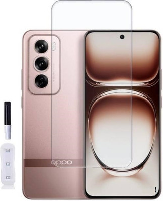 welldesign Edge To Edge Tempered Glass for OPPO Reno 12 5G(Pack of 1)