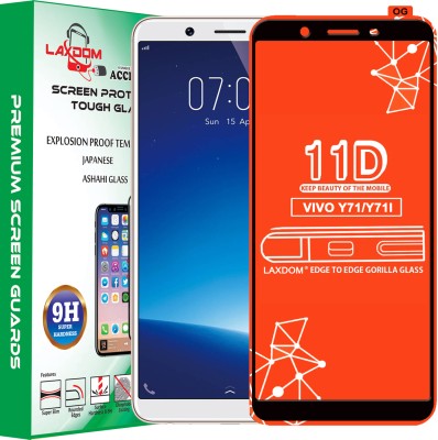 Laxdom Edge To Edge Tempered Glass for VIVO Y71I(Pack of 1)