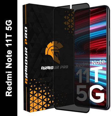 ArmourPro Edge To Edge Tempered Glass for Redmi Note 11T 5G, Redmi 11i, Mi 11i Hypercharge, Mi 11X, Mi 11X Pro(Pack of 1)