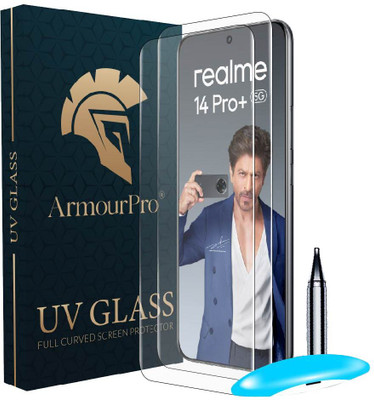 ArmourPro Edge To Edge Tempered Glass for Realme 14 Pro Plus 5G, Realme 14 Pro Plus, Realme 14 Pro 5G, Realme 14 Pro(Pack of 2)