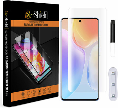 MS-Shield Edge To Edge Tempered Glass for Vivo X70 Pro(Pack of 1)