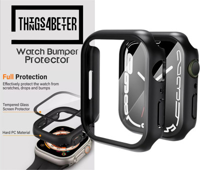 JIMIT Screen Guard for APPLE WATCH SERIES 7 45mm, APPLE WATCH SERIES 8 45mm, APPLE WATCH SERIES 9 45mm(Pack of 1)