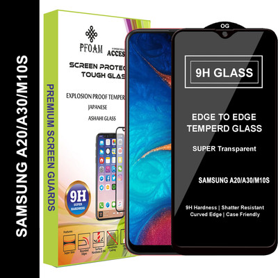 PFOAM Edge To Edge Tempered Glass for SAMSUNG GALAXY M10S(Pack of 1)