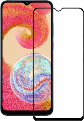 Vatsin Edge To Edge Tempered Glass for Samsung Galaxy A04e(Pack of 1)