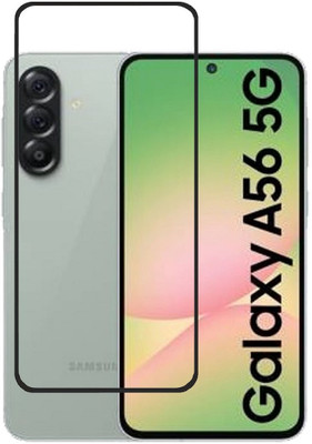 BRENZZ Edge To Edge Tempered Glass for Samsung Galaxy A56 5G(Pack of 1)