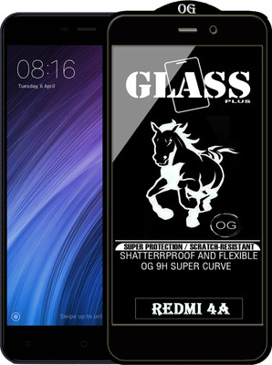 Rofix star Edge To Edge Tempered Glass for Mi Redmi 4A(Pack of 1)