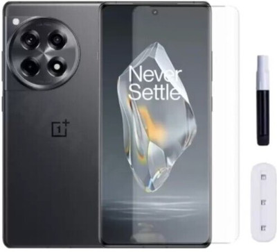 Mobtech Edge To Edge Tempered Glass for OnePlus 12R 5G(Pack of 1)