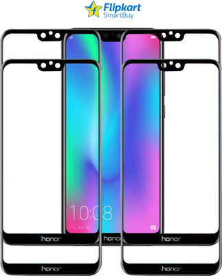 Flipkart SmartBuy Edge To Edge Tempered Glass for Honor 9N(Pack of 4)