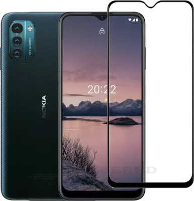 ECMERED Edge To Edge Tempered Glass for Nokia G21(Pack of 1)
