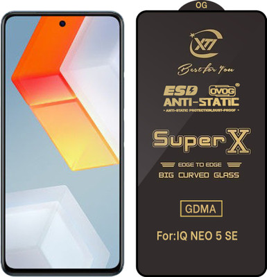 GDMA Edge To Edge Tempered Glass for iQOO Neo 5 SE 5G(Pack of 1)