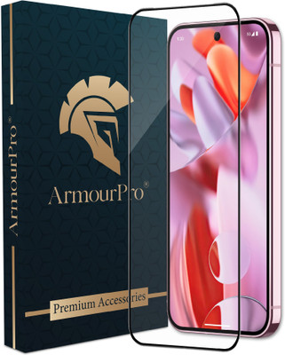 ArmourPro Edge To Edge Tempered Glass for Google Pixel 9 Pro XL 5G, Google Pixel 9 Pro XL, Pixel 9 Pro XL 5G(Pack of 1)
