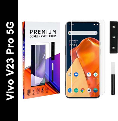 XYNITY Edge To Edge Tempered Glass for Vivo V23 Pro 5g(Pack of 1)