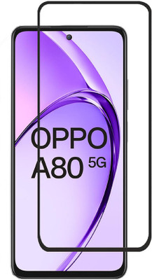 SRT Edge To Edge Tempered Glass for Oppo A80 5G(Pack of 1)