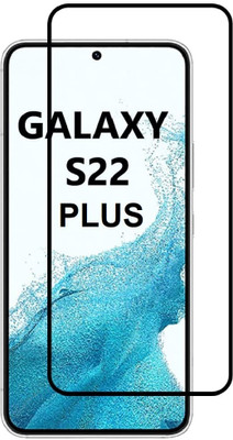 ankSONline Edge To Edge Tempered Glass for Samsung Galaxy S22 Plus 5G, with Easy Installation Kit(Pack of 1)