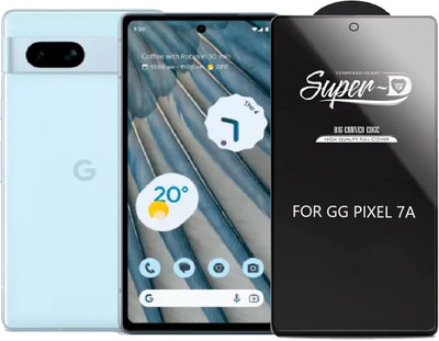 Mersal Edge To Edge Tempered Glass for Google Pixel 7a(Pack of 1)