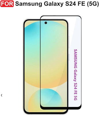 LIKEDESIGN Edge To Edge Tempered Glass for SAMSUNG Galaxy S24 FE 5G(Pack of 1)