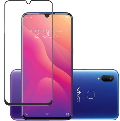Evett Edge To Edge Tempered Glass for Vivo V11 (HD Clarity)(Pack of 2)