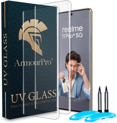 ArmourPro Edge To Edge Tempered Glass for Realme 11 Pro Plus 5G, Realme 11 Pro Plus, Realme 11 Pro + 5G, Realme 11 Pro +, Realme 11 Pro 5G, Realme 11 Pro, Realme Narzo 60 Pro 5G, Realme 10 Pro Plus(Pack of 2)