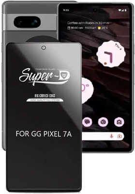 Mersal Edge To Edge Tempered Glass for Google Pixel 7a(Pack of 1)
