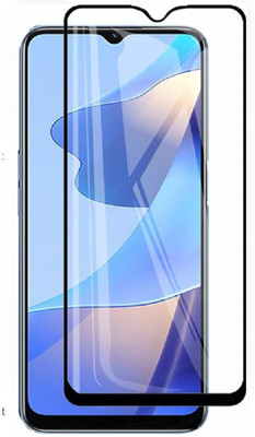 O2MG Edge To Edge Tempered Glass for OPPO A16E(Pack of 1)