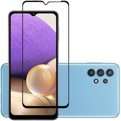 Gorilaa OG Edge To Edge Tempered Glass for Samsung Galaxy A32 (4G) 5D Tempered Glass,Full Coverage Premium Pro Tempered Glass For Samsung Galaxy A32 (4G) - Black(Pack of 1)