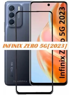 O2MG Edge To Edge Tempered Glass for Infinix Zero 5G 2023, Infinix Zero 5G, Infinix Zero 5G 2023 TURBO(Pack of 1)