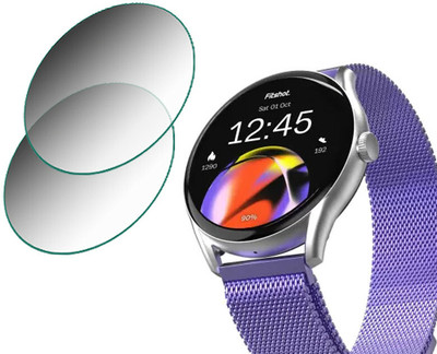 daffin Edge To Edge Tempered Glass for Fitshot Aster(Pack of 2)