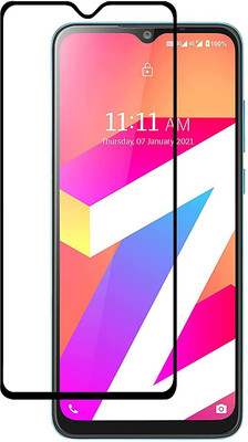 O2MG Edge To Edge Tempered Glass for LAVA Z3(Pack of 1)