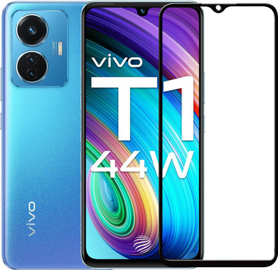 SEVEN7STAR Edge To Edge Tempered Glass for VIVO T1 44W(Pack of 1)