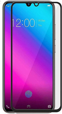 HEYANSH CREATION Edge To Edge Tempered Glass for Vivo V11/V11 PRO with 9h hardness Edge to Edge Coverage and Easy Installation Kit, Pack of 1(Pack of 1)