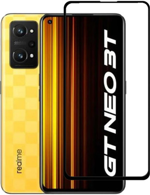 NKCASE Edge To Edge Tempered Glass for Realme GT Neo 3T(Pack of 1)