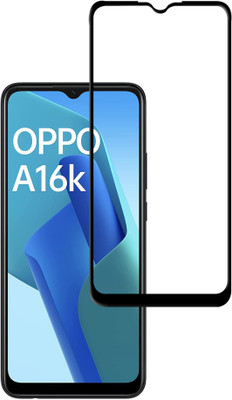 Flipkart SmartBuy Edge To Edge Tempered Glass for OPPO A16k(Pack of 1)