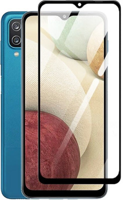 RCHJV Edge To Edge Tempered Glass for SAMSUNG Galaxy A12(Pack of 1)